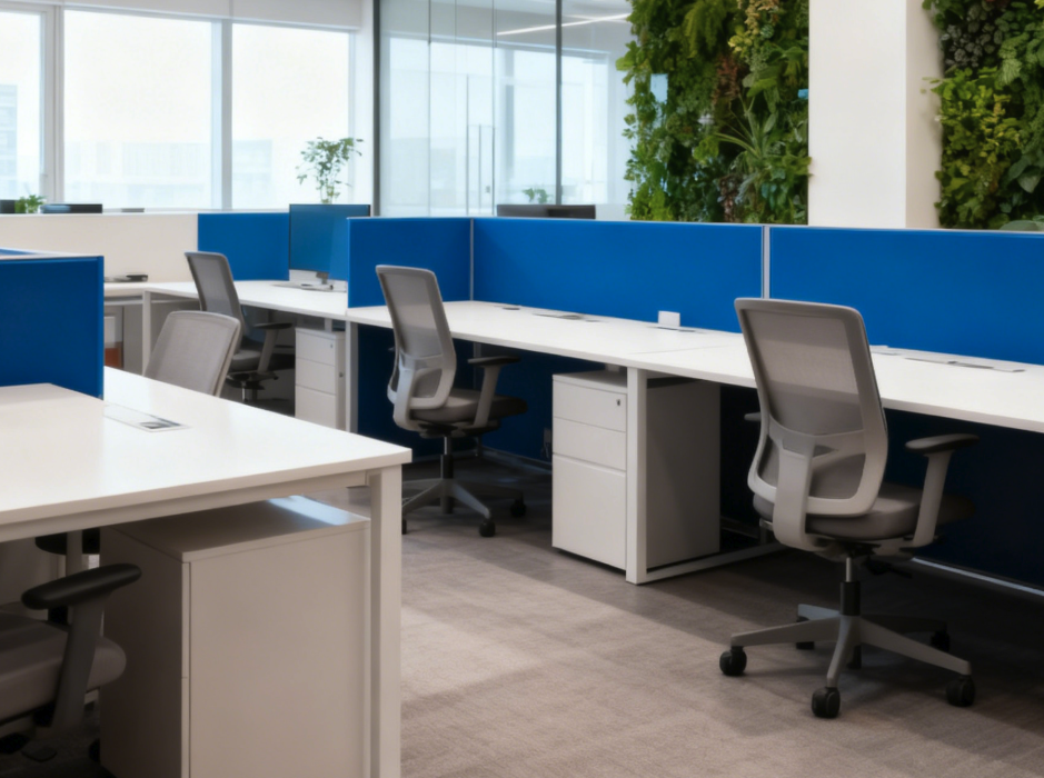 Decorative Plastic Flower Pots for Office Spaces