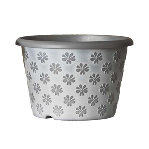 9-inch Iris Flowerpot