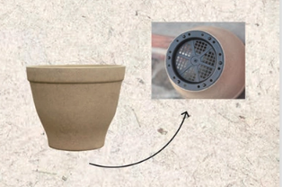Flower Pots with Breathable base design