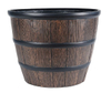 wooden Barrel planter