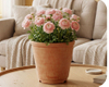 Xiya Terracotta Planter ---Timeless Vintage Charm