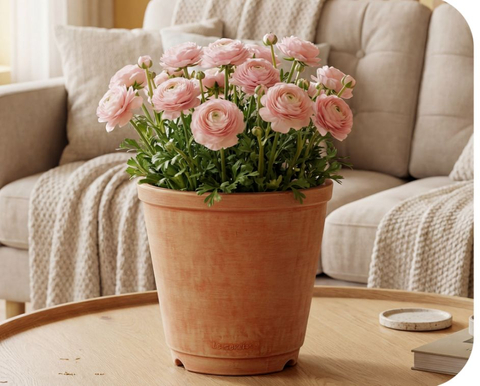 Xiya Terracotta Planter ---Timeless Vintage Charm