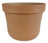10" Buli Pot Terracotta Embossed Indoor Outdoor Planter
