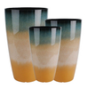 10.8" 12"14"Tall Round Rim Planter